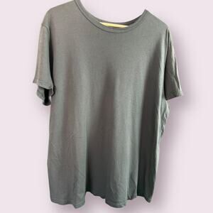 Men's BUCK MASON Gray T-Shirt Size XL Made in USA 100% Cotton
